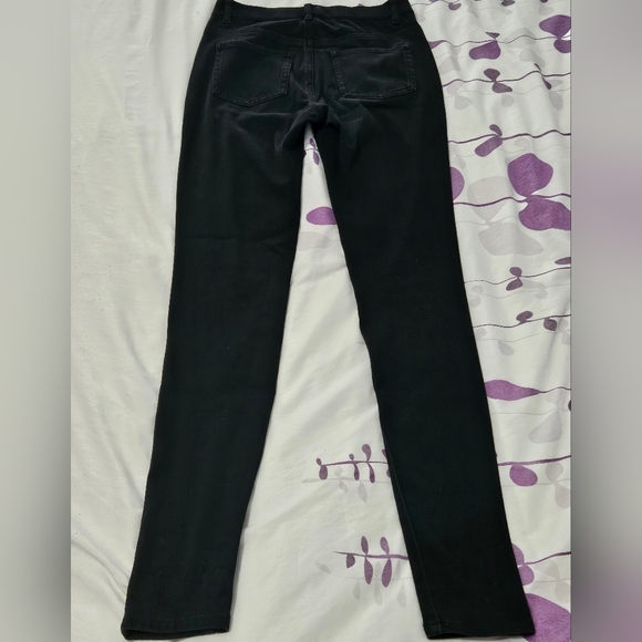 Uniqlo - Black Stretch Skinny Jeggings Leggings - Picture 5 of 7